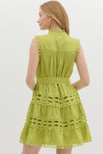 Load image into Gallery viewer, Verdelia Eyelet Dress
