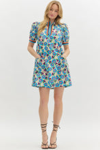 Load image into Gallery viewer, Aqua Bloom Dress
