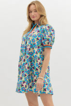 Load image into Gallery viewer, Aqua Bloom Dress

