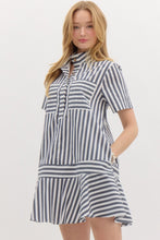 Load image into Gallery viewer, Nautical Lines Dress
