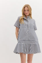 Load image into Gallery viewer, Nautical Lines Dress
