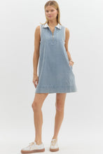 Load image into Gallery viewer, Easygoing Denim Dress
