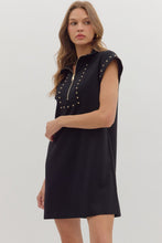 Load image into Gallery viewer, Gilded Zip Dress
