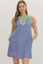 Load image into Gallery viewer, Harbor Check Dress
