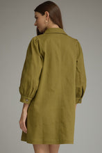 Load image into Gallery viewer, Utility Olive Dress
