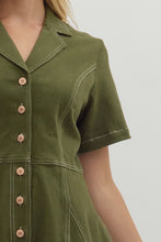 Load image into Gallery viewer, Olive District Romper
