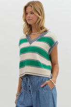 Load image into Gallery viewer, Greenline Knit Top
