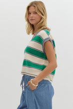 Load image into Gallery viewer, Greenline Knit Top
