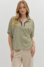 Load image into Gallery viewer, Olive Dash Top
