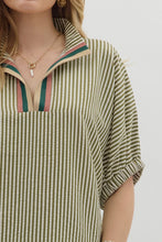 Load image into Gallery viewer, Olive Dash Top
