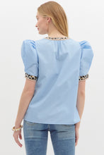 Load image into Gallery viewer, Leopard Sky Blouse

