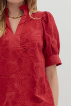 Load image into Gallery viewer, Rosso Flora Top
