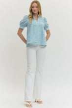 Load image into Gallery viewer, Blue Poem Blouse
