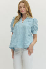 Load image into Gallery viewer, Blue Poem Blouse
