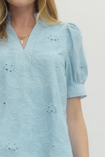 Load image into Gallery viewer, Blue Poem Blouse
