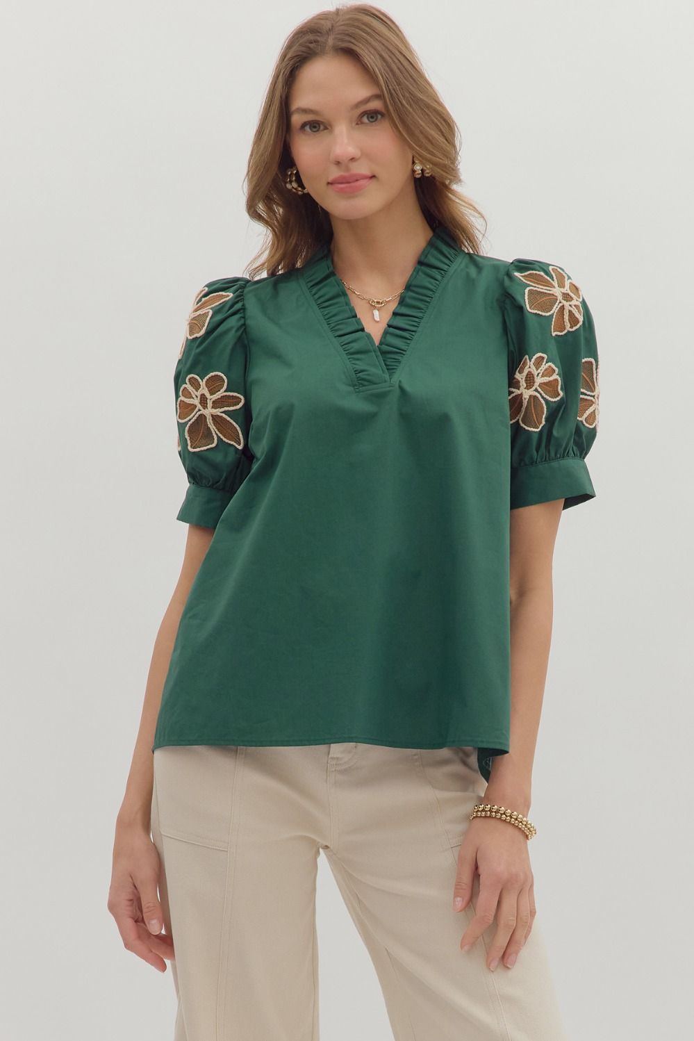 Petal Emblem Top