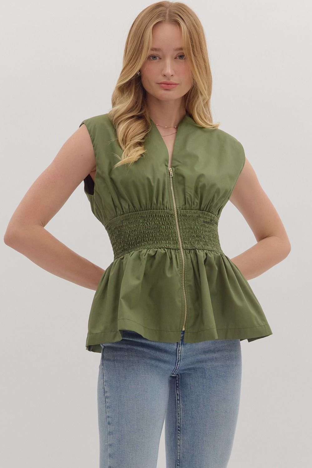 Olive Fuse Top