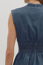 Load image into Gallery viewer, Zipline Denim Top
