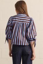 Load image into Gallery viewer, Pinstripe Society Blouse
