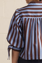 Load image into Gallery viewer, Pinstripe Society Blouse
