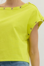 Load image into Gallery viewer, Citrus Rivet Top

