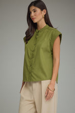 Load image into Gallery viewer, Olive Luxe Blouse
