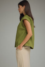 Load image into Gallery viewer, Olive Luxe Blouse

