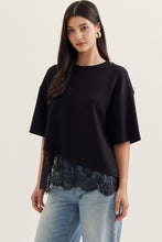 Load image into Gallery viewer, Ink Lace Tee
