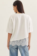 Load image into Gallery viewer, Pearl Lace Tee
