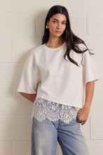 Load image into Gallery viewer, Pearl Lace Tee
