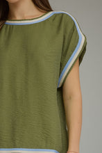 Load image into Gallery viewer, Olive Track Top
