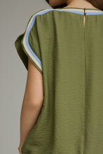 Load image into Gallery viewer, Olive Track Top

