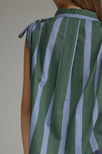 Load image into Gallery viewer, Blue Pine Stripe Top
