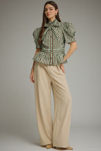 Load image into Gallery viewer, Mint Chocolate Stripe Top
