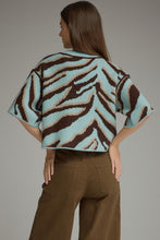 Load image into Gallery viewer, Minty Zebra Sweater
