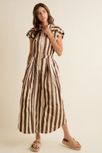 Load image into Gallery viewer, Chocolatina Stripe Jumpsuit
