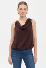 Load image into Gallery viewer, Coffee Draped Top
